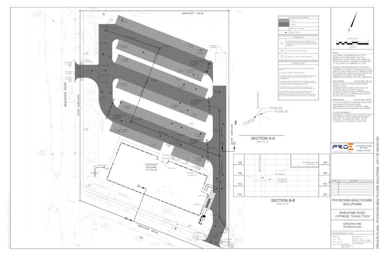 C11 GRADING AND PAVING PLAN